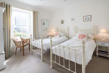 The lovely twin room.