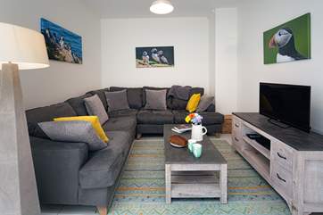 The snug is a great space to gather and discuss the day's adventures.