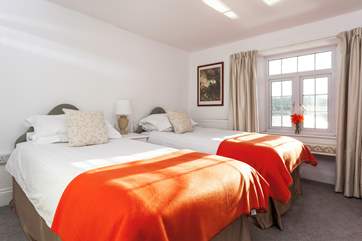 All the beds are beautifully presented with lovely linens and throws.