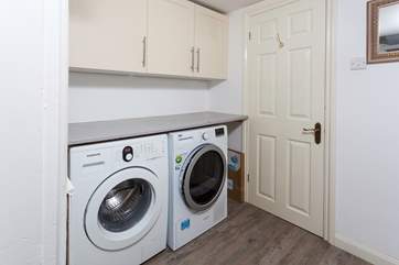 There is a useful utility-area on the ground floor, which leads into the wet-room.