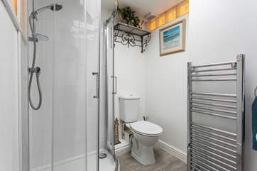 The family shower-room is located on the first floor.