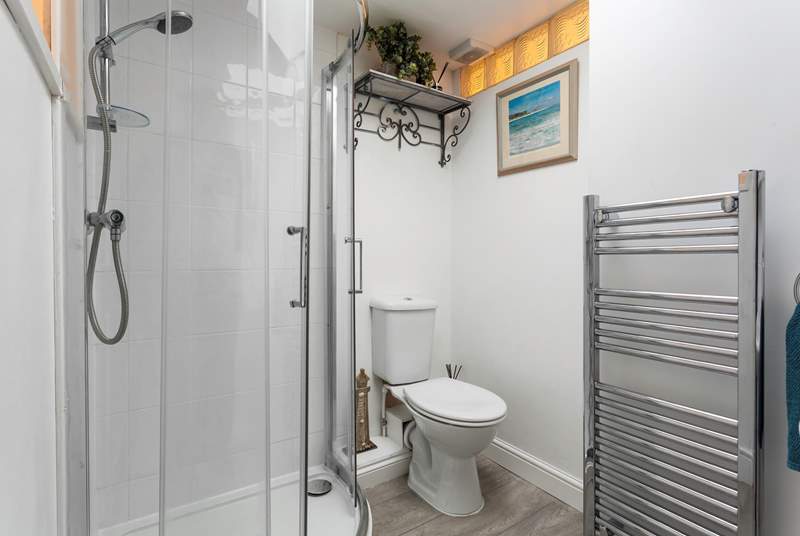 The family shower-room is located on the first floor.