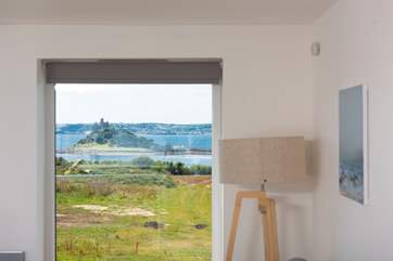 Comfortable and warm with amazing views.