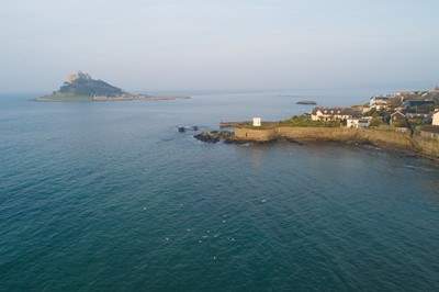St Michael's Mount - worthy of a trip across the causeway on foot or via the little ferry when the tide is in. 
