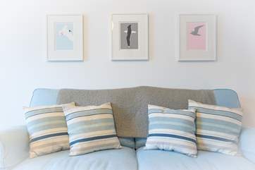 Make yourself at home as soon as you arrive.
