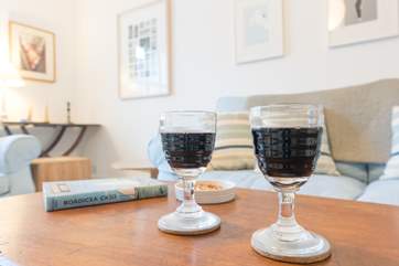 There is always time for a glass of wine.