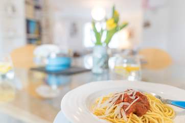 If you don't feel like eating in, the Island has lots of restaurants and pubs to choose from.