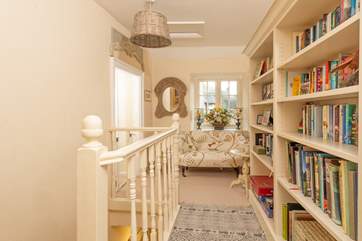 This pretty area is on the first floor landing.