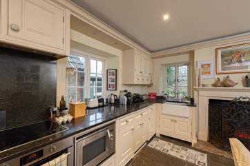 The kitchen is very well-equipped and will leave you wanting for nothing more.