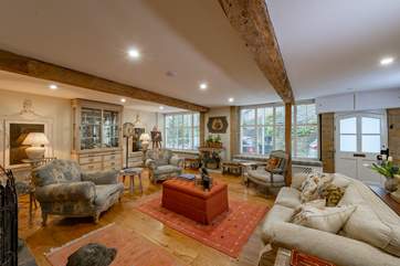 Wow! The first room you will be met with as you step through the front door is this stunning sitting-room which really sets the tone for the rest of the house.