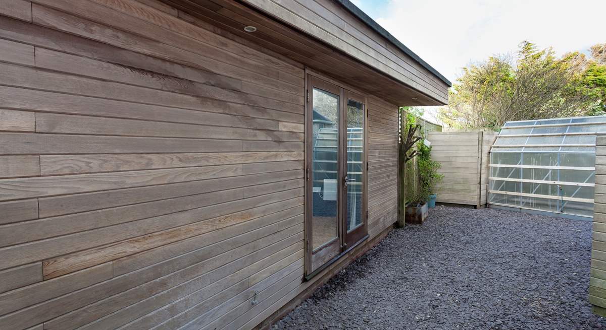 The rear of The Newstead - on the left you can see the door which leads into the cinema room.