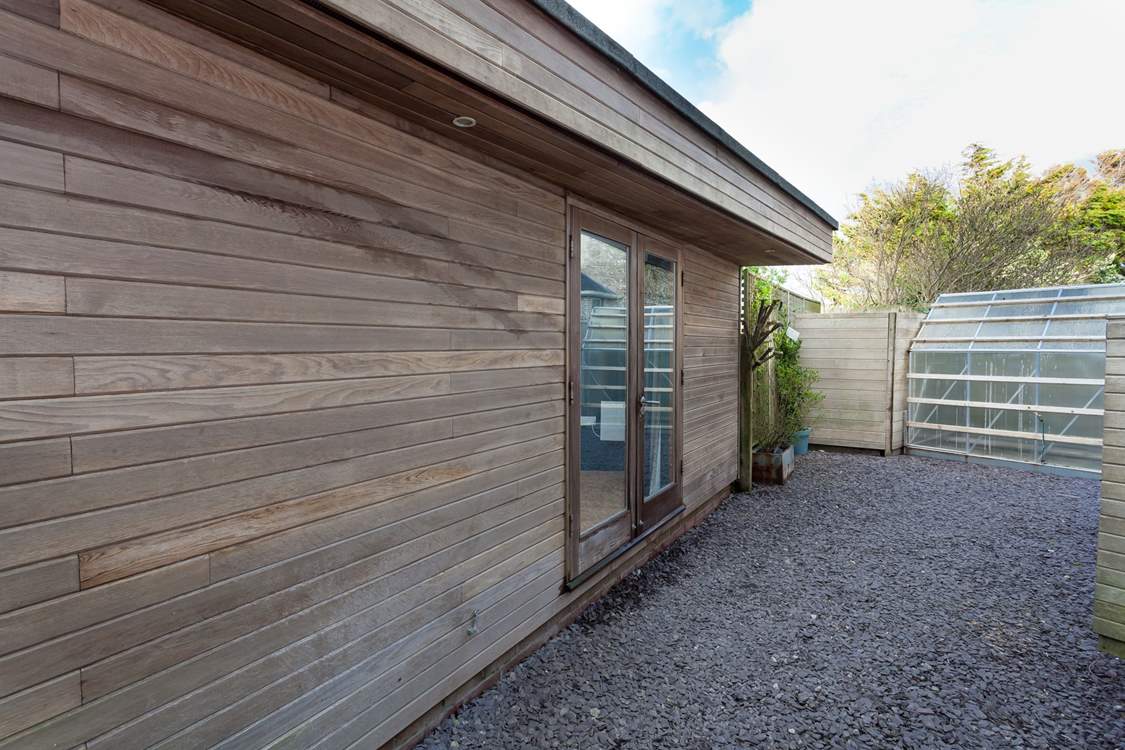 The rear of The Newstead - on the left you can see the door which leads into the cinema room.