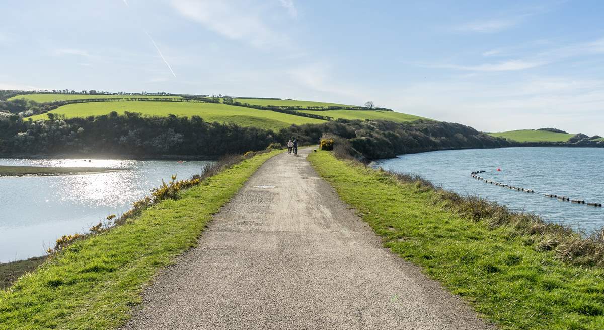 Feeling energetic? The Camel Trail is a short drive away. Hire bikes and cycle from Wadebridge to Padstow, stopping along the way for a pasty and cream tea! 