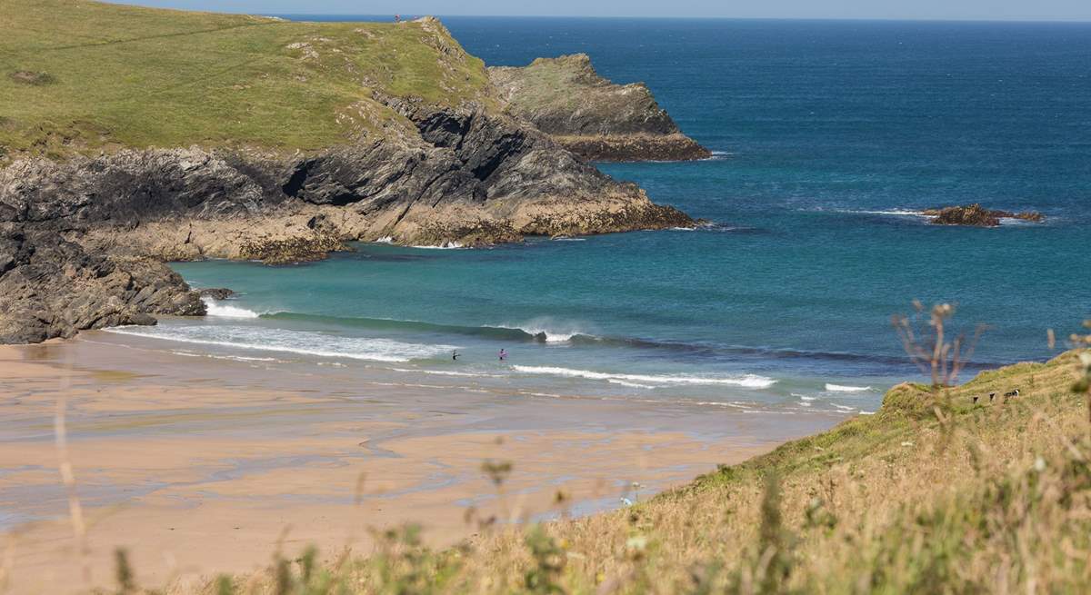 Crantock has the most beautiful beach and is a short walk from The Newstead. 