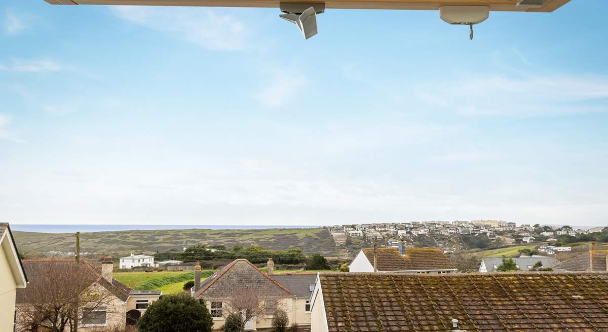 The far-reaching views from Bedroom 4.