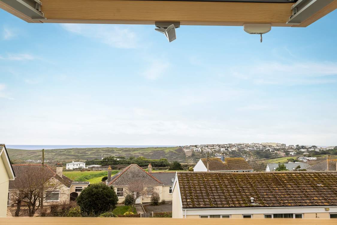 The far-reaching views from Bedroom 4.