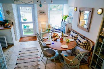 The kitchen/diner will become one of your favourite rooms with a back door stepping out on to the first of your three terraces with estuary views east and west.