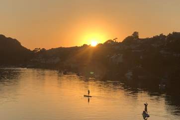 Remember to pack the paddle board, you have the best playground in your back garden.
