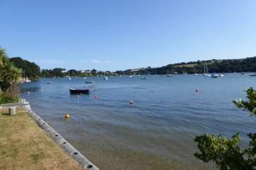 Calm Waters has its own quay, perfect for launching your kayaks from (please take care).
