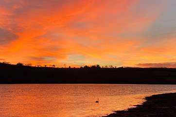 Beautiful sunsets at Calm Waters.
