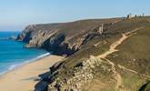 Chapel Beach is located on the north coast near Porthtowan.  - Thumbnail Image