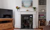 What a beautiful ornamental fireplace.   - Thumbnail Image