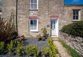 Rock Samphire is set in a pretty row of cottages. 