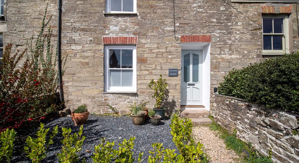 Rock Samphire is set in a pretty row of cottages. 