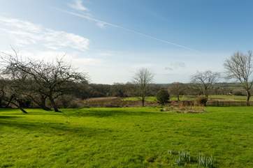 This is the amazing garden. Beyond it is a natural marsh and woodland area (private) so you will be able to sit in your garden and watch the comings and goings of the local wildlife.