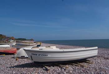 Budleigh Salterton is another east Devon coastal town. Totally unspoilt and never over crowded.