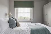 This lovely double bedroom also has a rural outlook and a second window to the courtyard at the back of the farmhouse.
