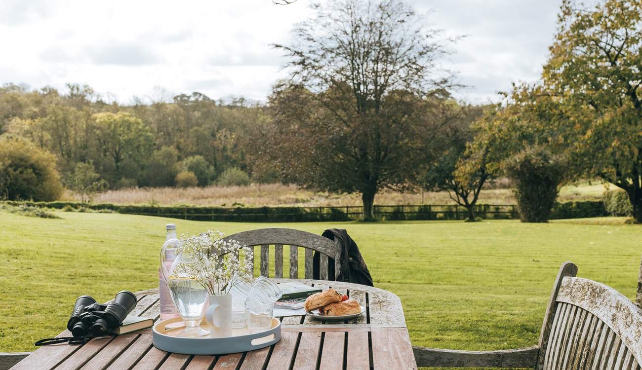 This is the amazing garden. Beyond it is a natural marsh and woodland area (private) so you will be able to sit in your garden and watch the comings and goings of the local wildlife.