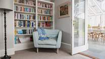Grab a book and snuggle up.