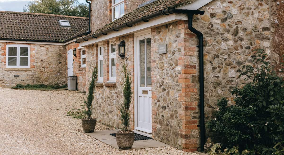 In typical countryside fashion please use the boot room door which opens into the courtyard.