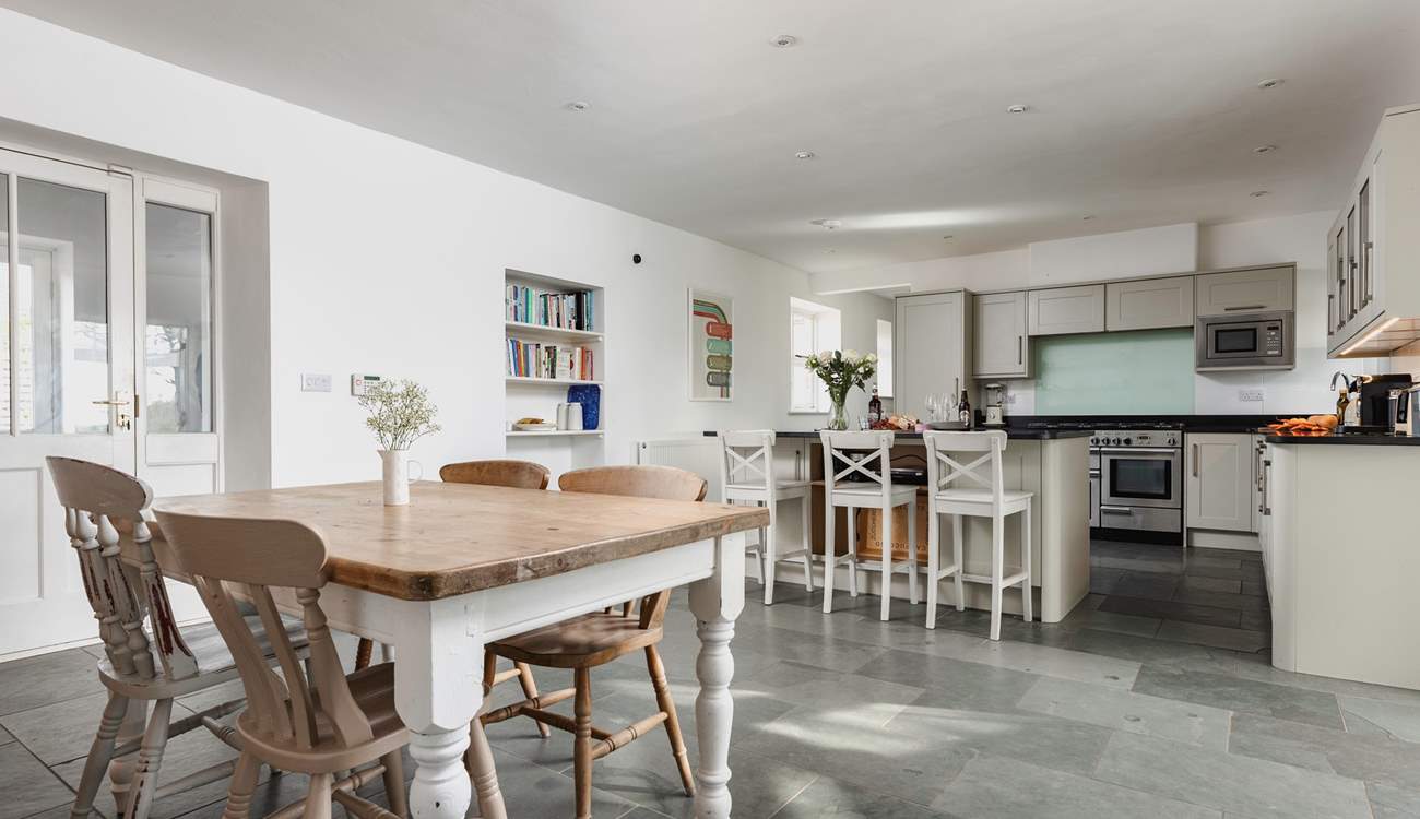 There is so much space throughout Wreath Farmhouse for friends and family to enjoy.