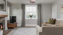 This is another view of the main sitting-room, a truly relaxing space for all the family.