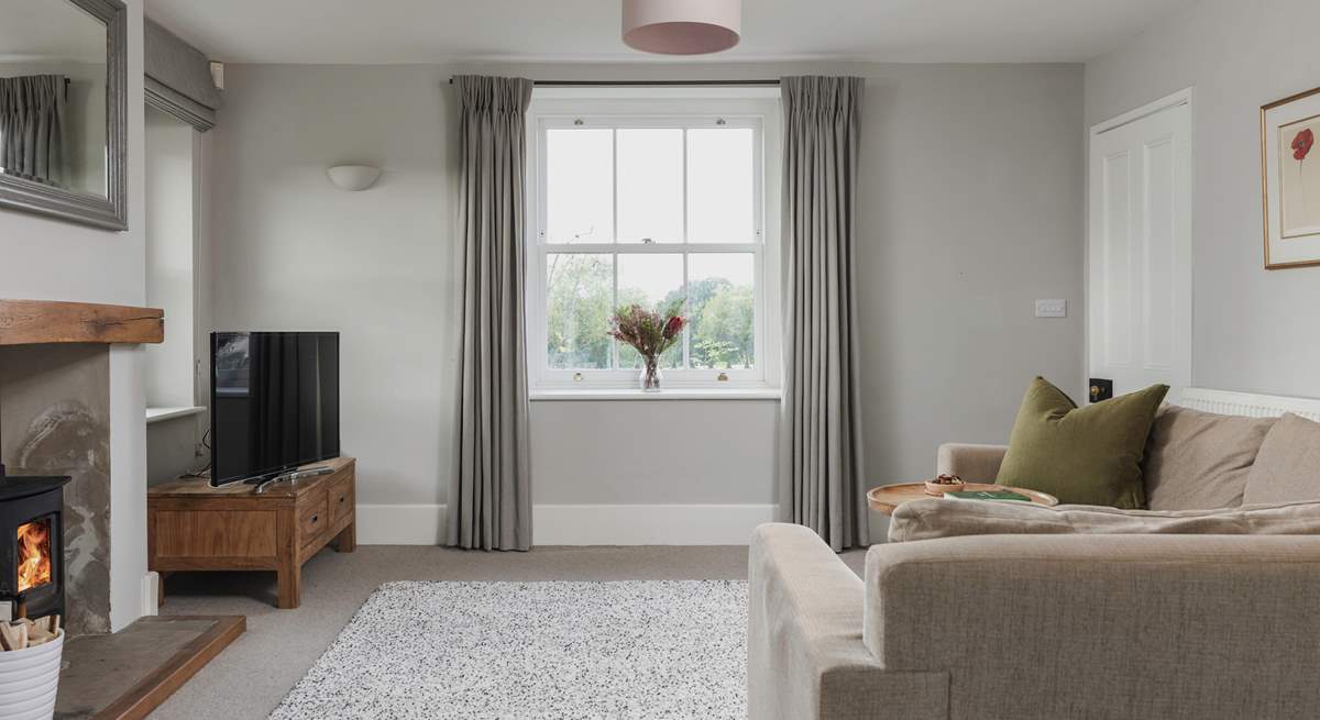 This is another view of the main sitting-room, a truly relaxing space for all the family.