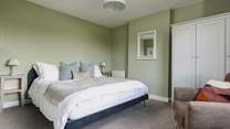 This lovely double bedroom is at the opposite end of the farmhouse to the principal bedroom. 