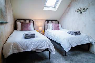 A good night's sleep will be had in these beds.