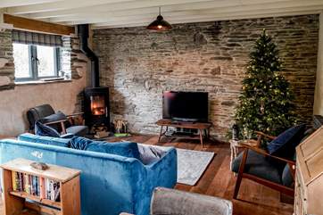 The living-room is part of the open plan living space on the ground floor and it will not fail to impress on first sight.