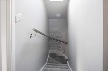 The stairs.
