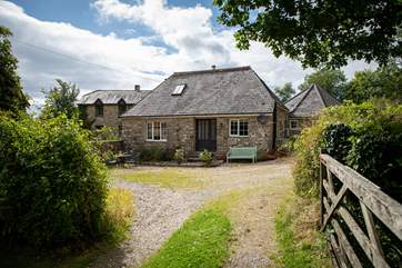 The beautiful Challamoor Cottage.