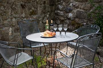 The perfect spot to hide away and enjoy a touch of dining al fresco.