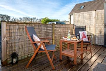 Why not treat yourself to a cream tea on the patio.