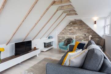 A contemporary first floor sitting-room.