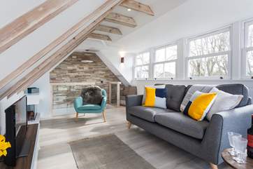 Light floods into this gorgeous abode.