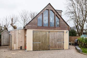 Your Boatshed, a detached, reverse level dwelling, set close to Prussia Cove and the South West Coast Path (the