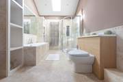 The luxurious bathroom for Bedroom 3.