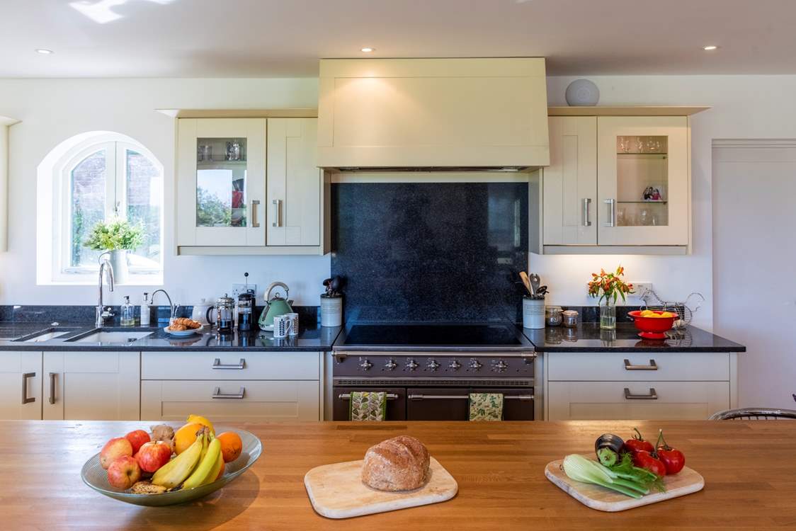 The large range is perfect for cooking a delicious meal.