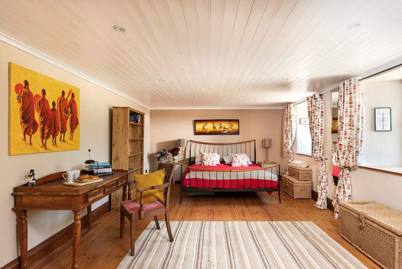 This bedroom has a fabulous super-king bed and is on the ground floor (Bedroom 1). 